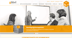 Desktop Screenshot of bbvl.de